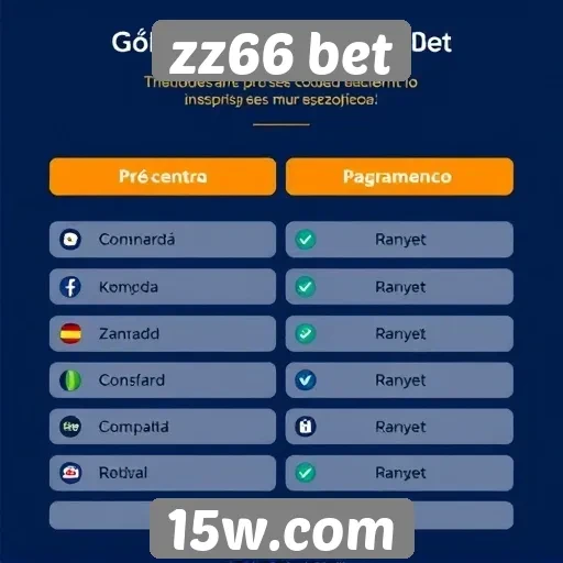 Métodos de pagamento aceitos no zz66 bet